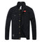 Camouflage Fashion Slim Jean Coat Men's Stretchy Denim Jacket